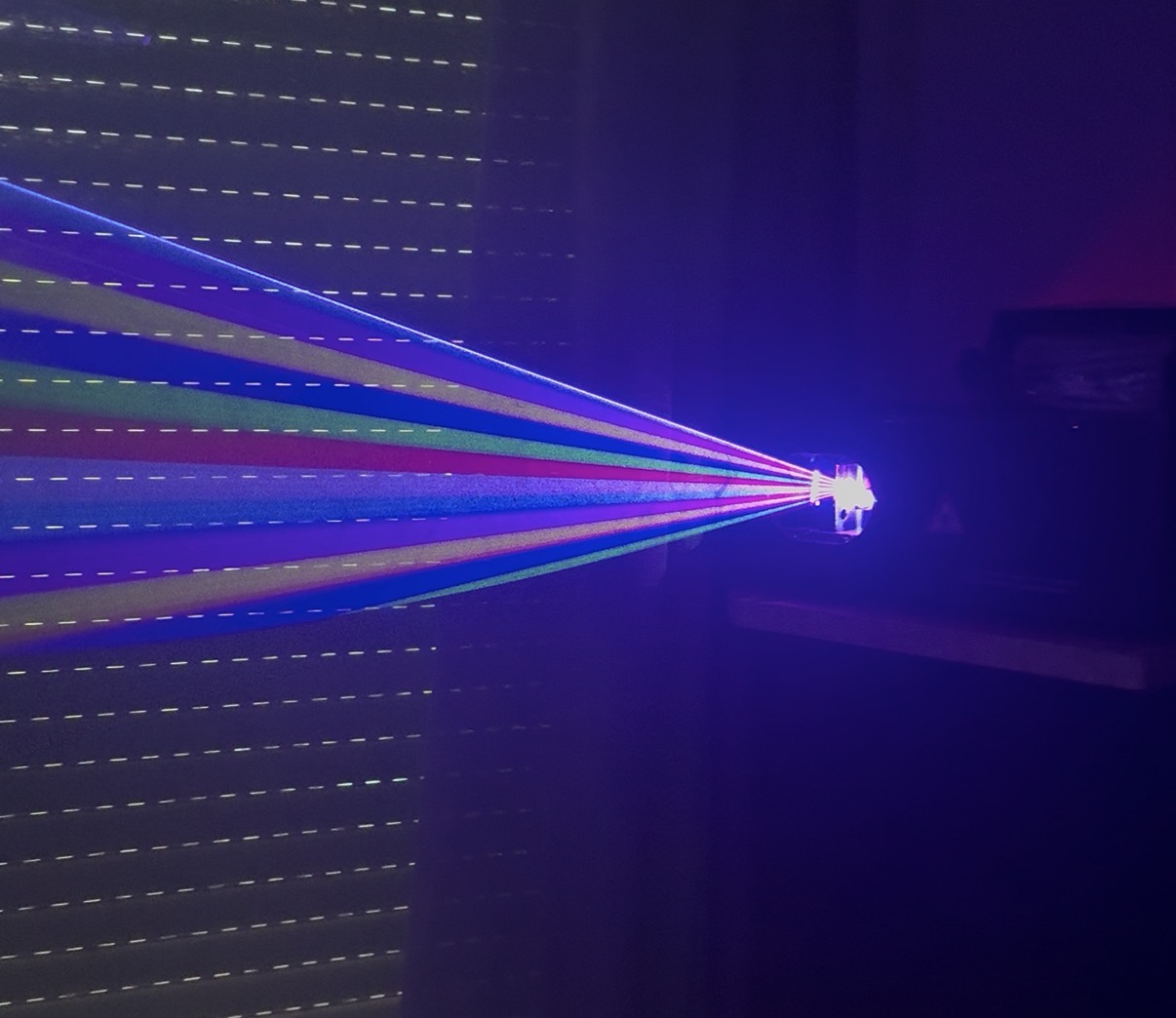 Bild von dem Showlaser